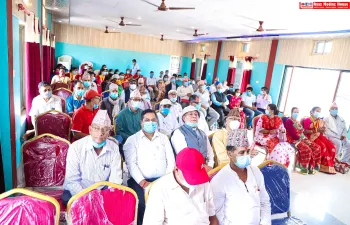 १४ औं पुस्तकालय दिवस २०७८ मा सहभागी महानुभावहरु ।